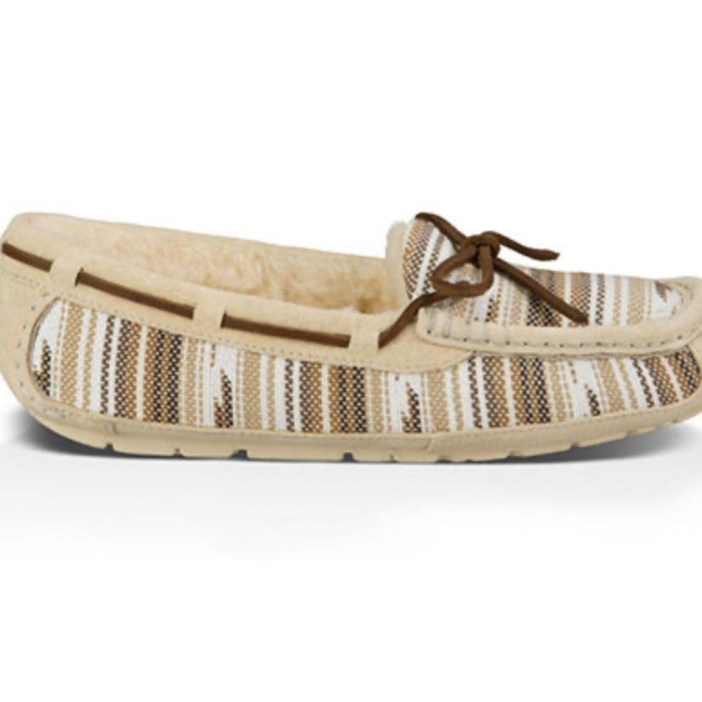 Ugg Symona Serape Striped Slipper Size 6 Women’s New